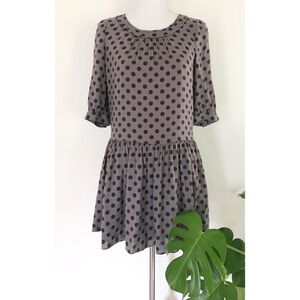 EUC Boden April Polka Dots Dropwaist Tunic Dress 2​​​​​